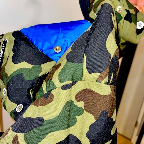 Bape A Bathing Ape coat size Small - Picture 3 of 6